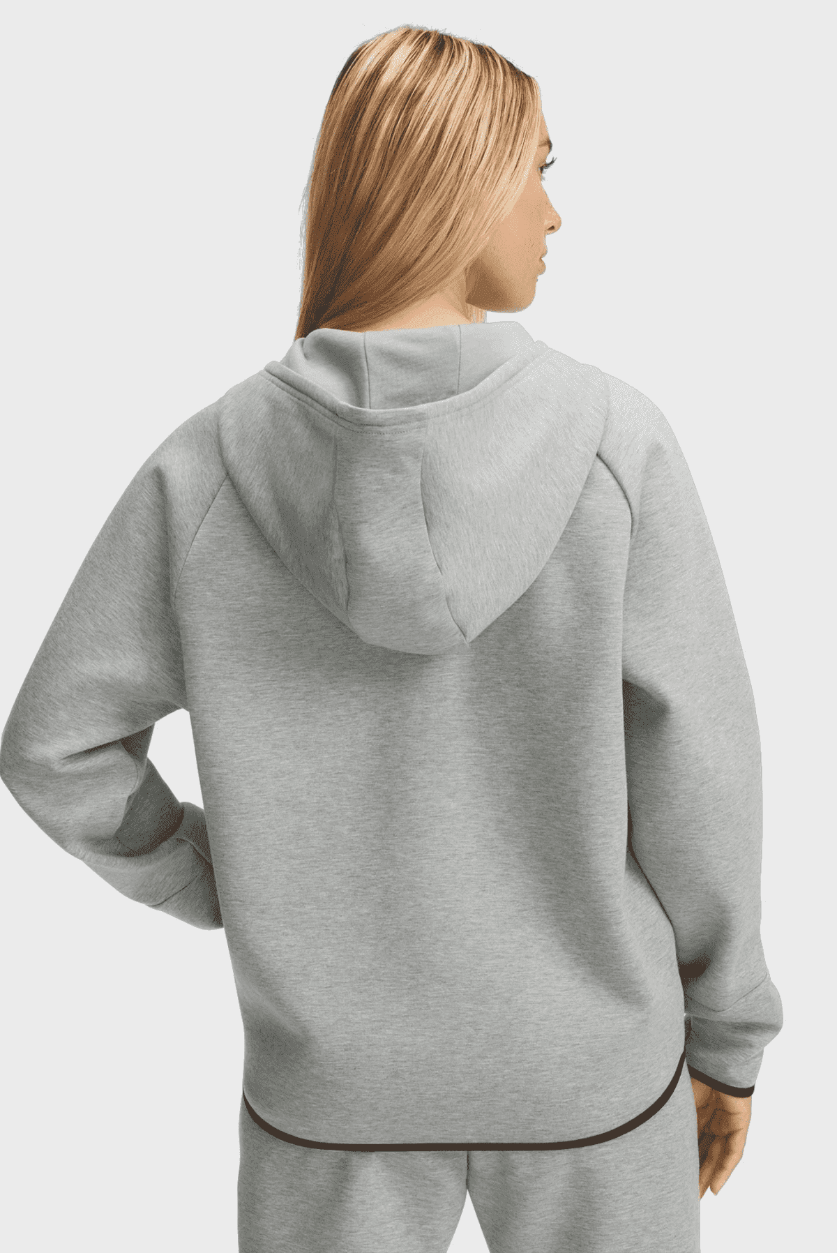 Кофта жіночі Under Armour Unstoppable Flc Fz Grey (1379842-348) — фото 3