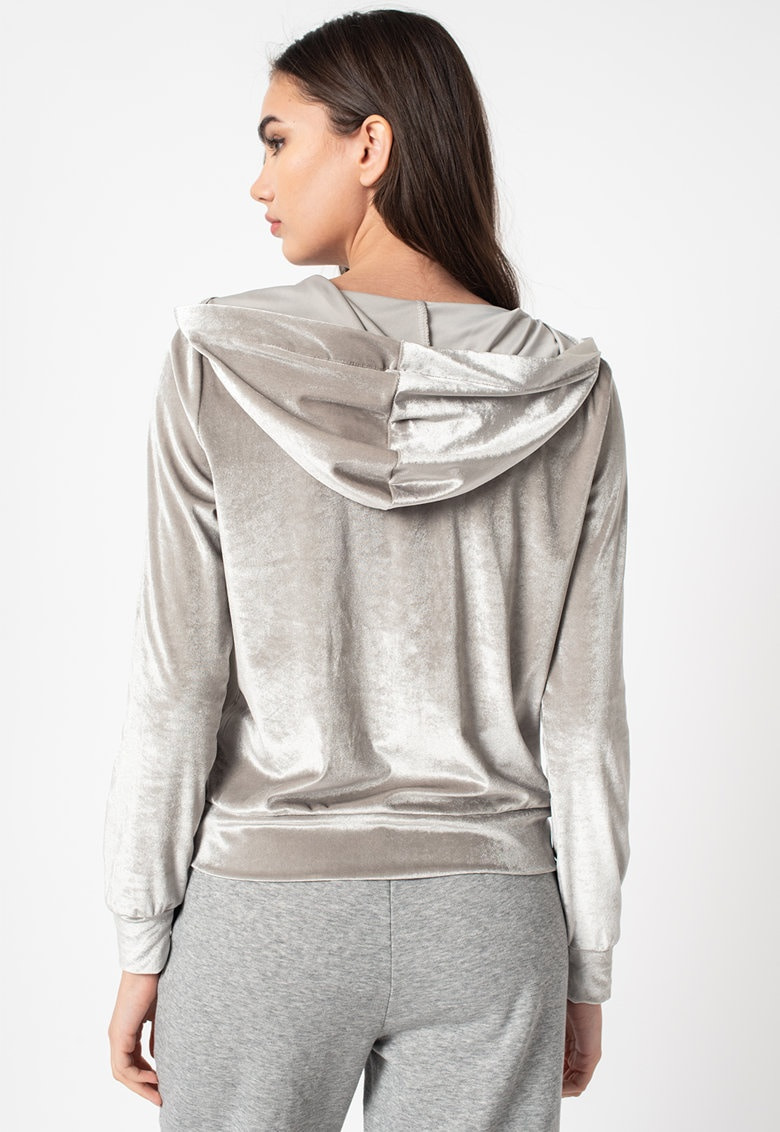 Кофта ONLBILLY LS VELOUR HOODIE JRS 15240646 Ash ONLY L Сірий — фото 3