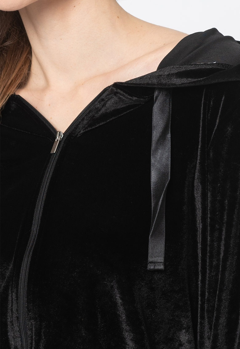 Кофта ONLBILLY LS VELOUR HOODIE JRS 15240646 Black ONLY L Чорний — фото 4
