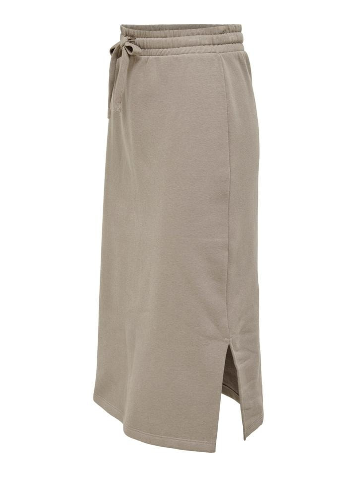 Спідниця ONLWANTED LT CALF SKIRT SWT 15244840-Atmosphere ONLY XS Бежевий — фото 4