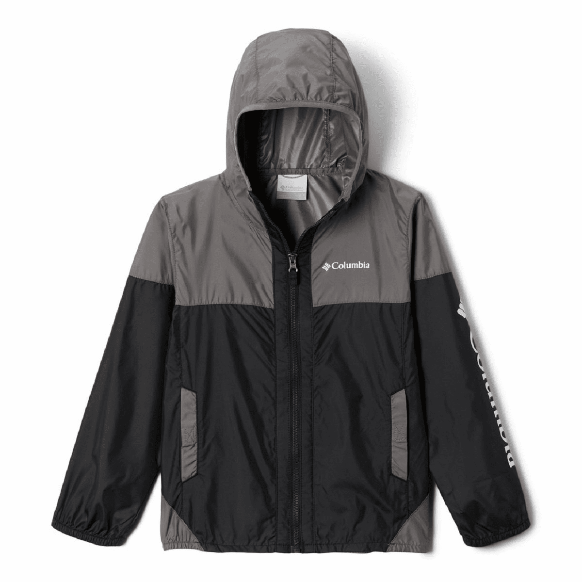 Куртка дитяча Columbia Flash Challenger™ Windbreaker J Black/Grey (1989601011) — фото 1