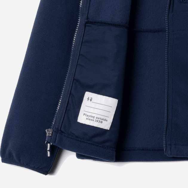 Джемпер для хлопчиків Fast Trek™ IV Fleece Full Zip 2087791CLB-464 Columbia XL Темно-синій — фото 4