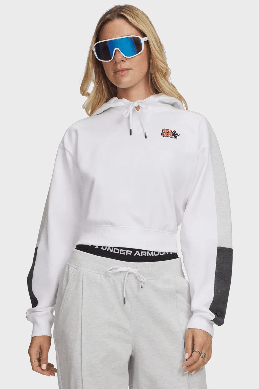 Худі Sport Terry Trend Hoodie 6009705-100 Under Armour L Білий — фото 1