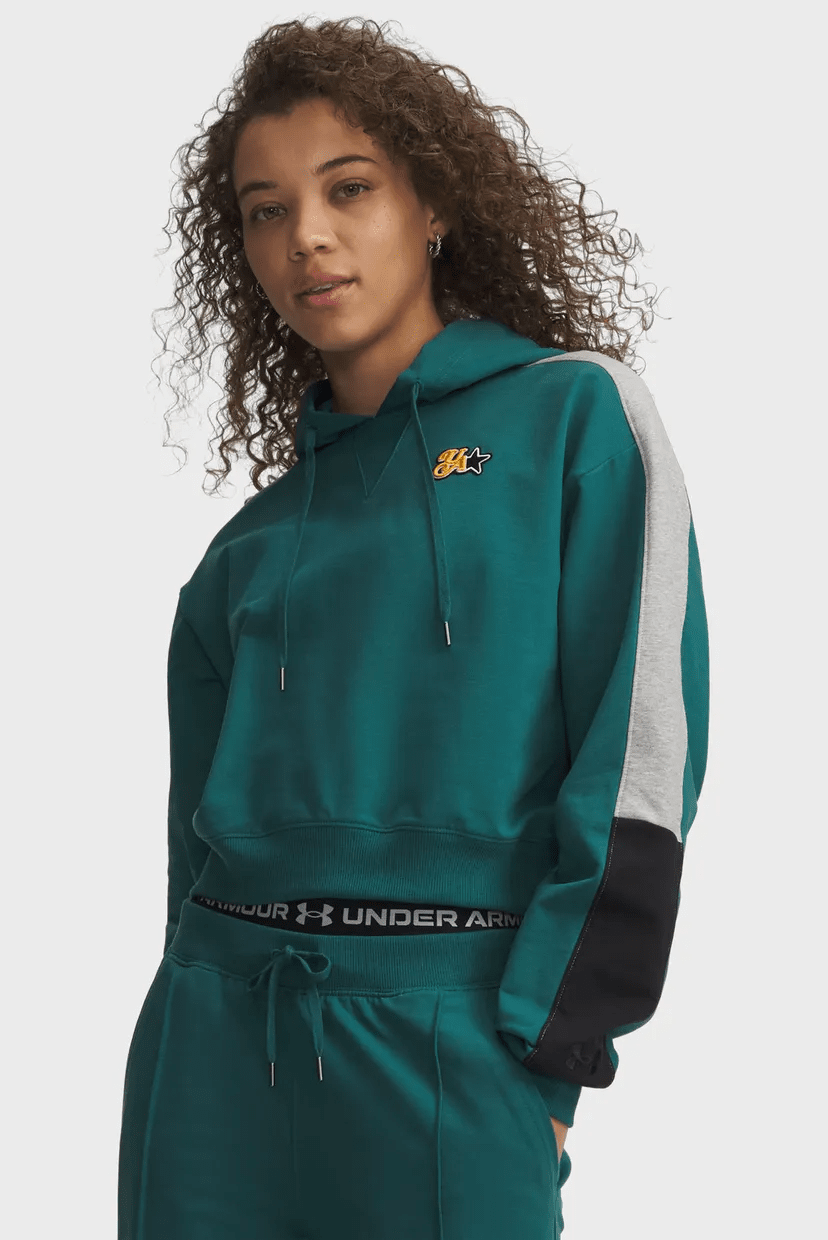 Худі Sport Terry Trend Hoodie 6009705-338 Under Armour L Зелений — фото 1