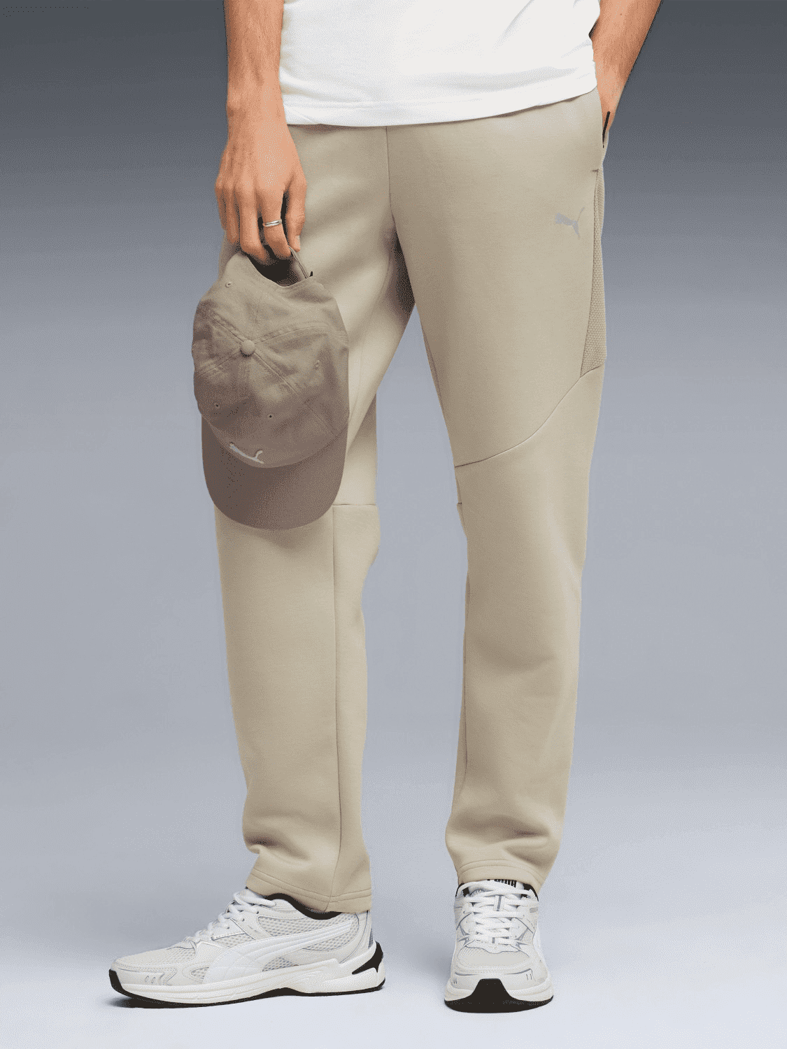 Спортивні штани EVOSTRIPE Pants 69219161 Puma XXL Бежевий — фото 1