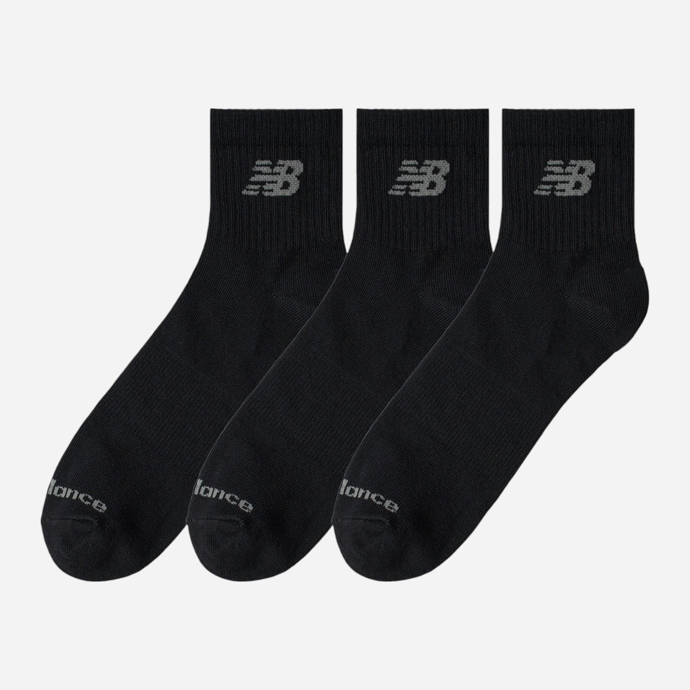 Шкарпетки New Balance Prfm Basic Ankle (3 ) Black (LAS51413BK) — фото 4