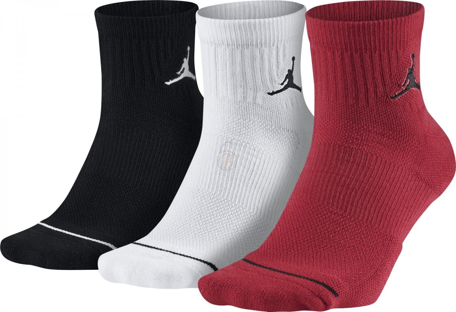 Баскетбольні шкарпетки (3 пари) Jordan Jumpman Quarter Dri-Fit 3PPK — фото 1