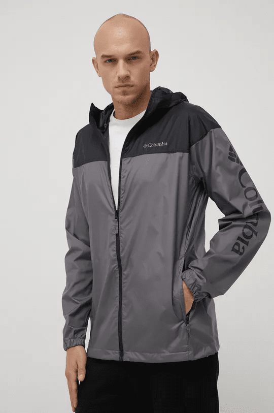 Куртка чоловіча Columbia Flash Challenger Novelty Grey/Black (1988715023) — фото 1