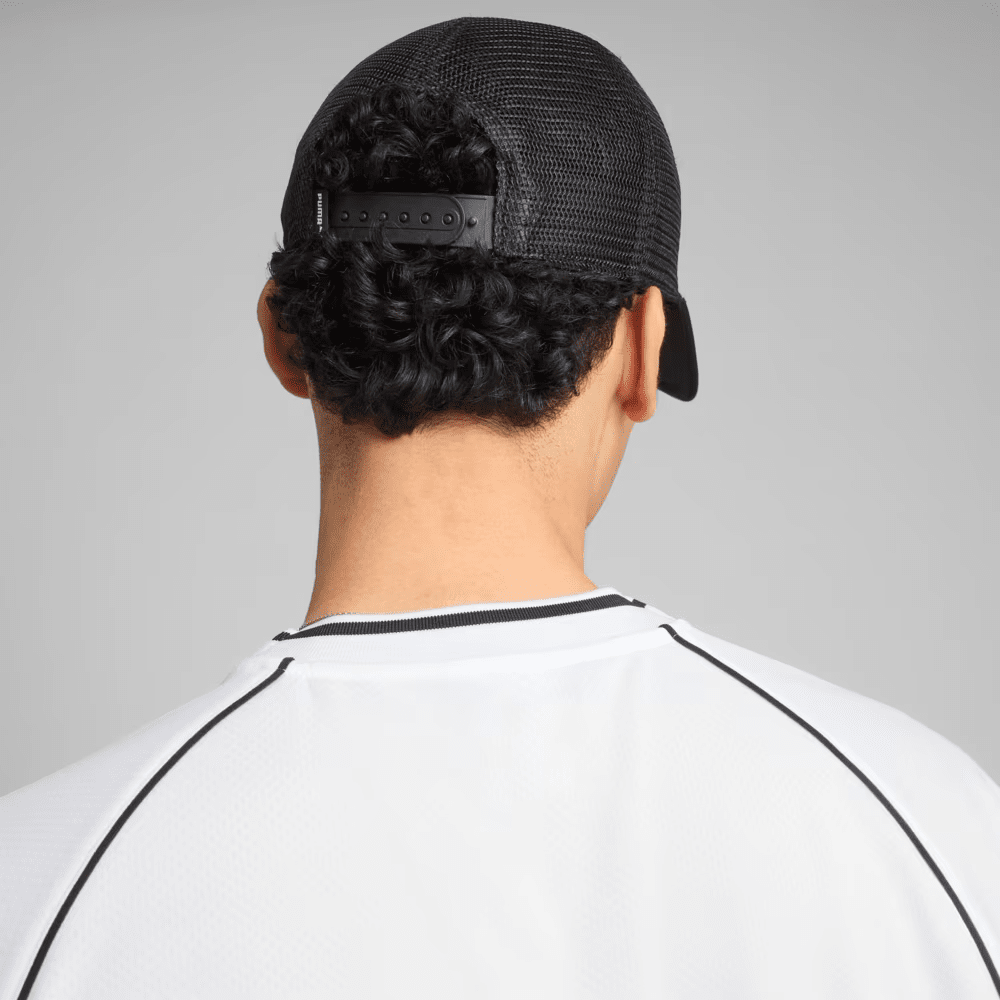 Кепка Unisex ESS NO. 1 LOGO Trucker Cap 02598601 Puma Чорний — фото 5