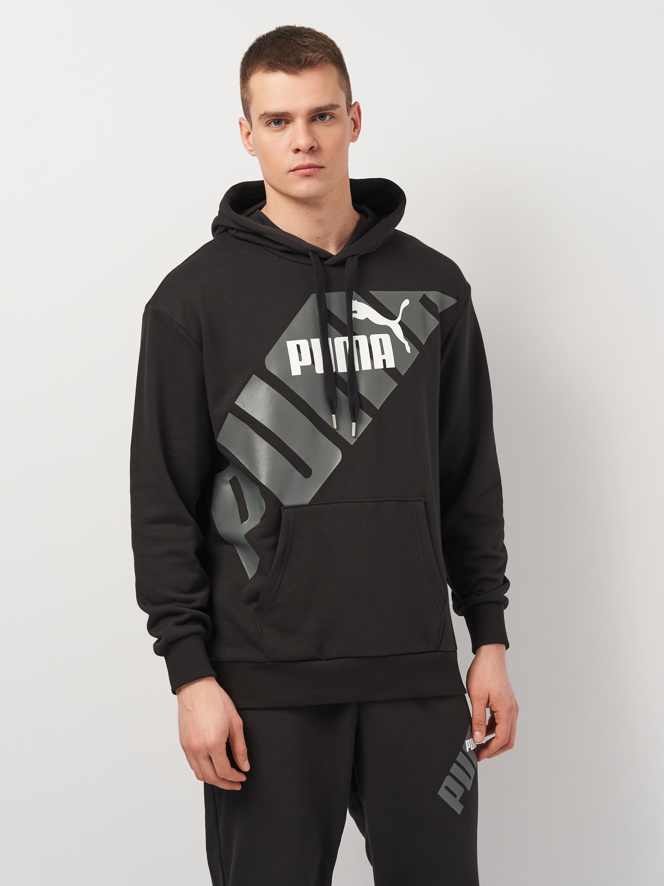 Кофта чоловіча Puma Power Graphic Hoodie (67896301) — фото 1