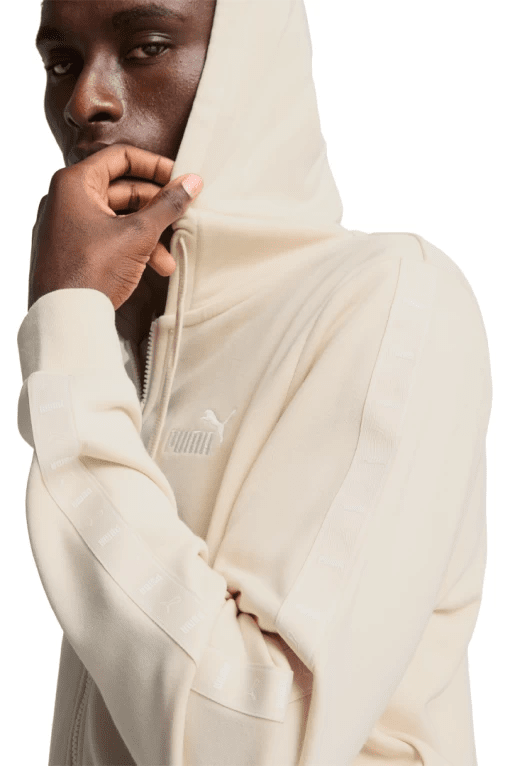 Толстовка ESS TAPE Full-Zip Hoodie 68467887 Puma L Кремовий — фото 5