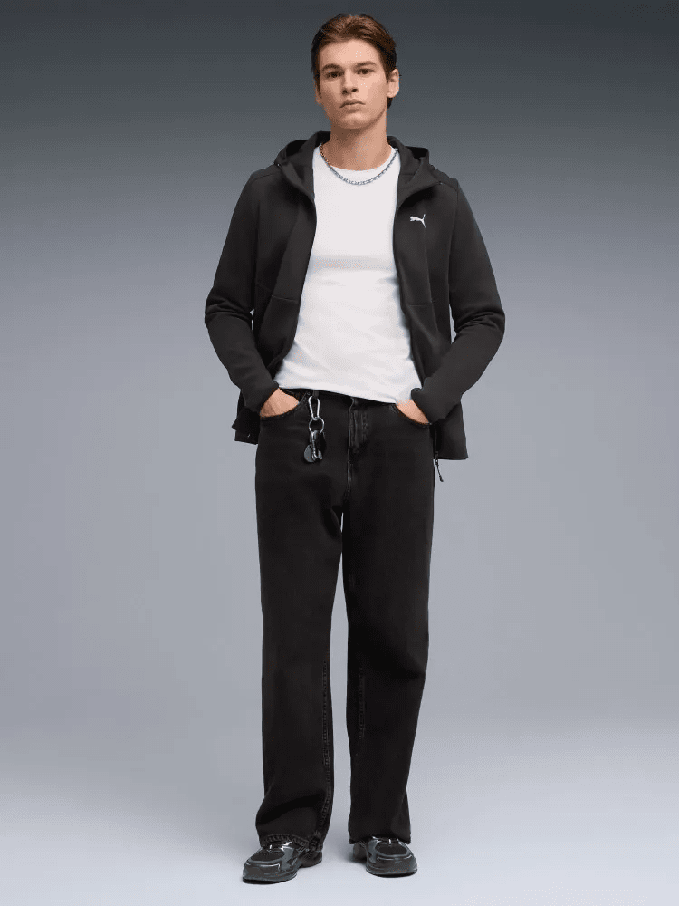 Толстовка PUMATECH FULL-ZIP Hoodie 69218501 Puma XXL Чорний — фото 6