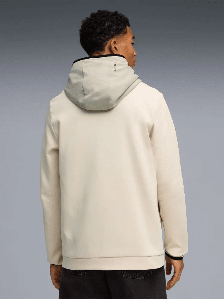Толстовка PUMATECH FULL-ZIP Hoodie 69218587 Puma L Бежевий — фото 4
