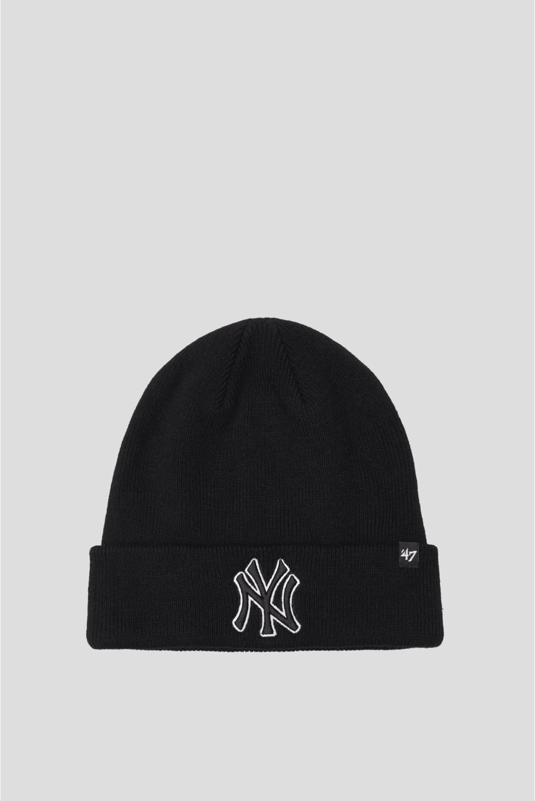Шапка MLB NY YANKEES RAISED B-RKN17ACE-BKF 47 Brand UNI Чорний — фото 1