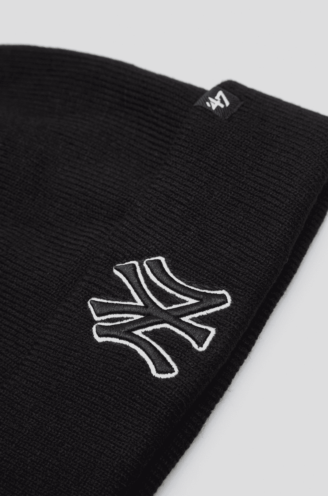 Шапка MLB NY YANKEES RAISED B-RKN17ACE-BKF 47 Brand UNI Чорний — фото 3