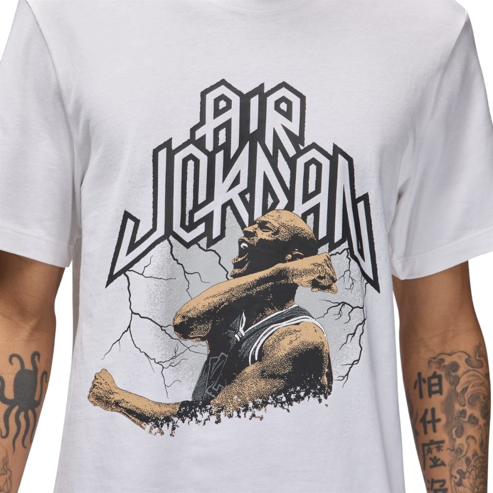 Футболка чоловіча Jordan M Sprt Ss Dri-Fit Gfx Crew Fn6016-100 (FN6016-100) — фото 3