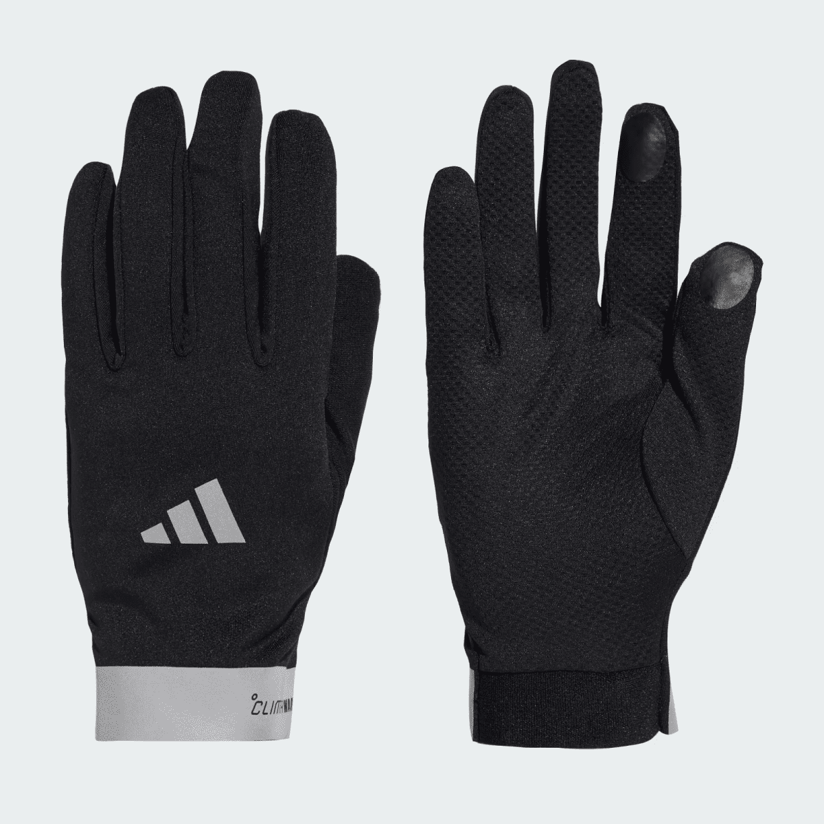 Рукавички UNISEX Run Glove JZ8118 Adidas L Чорний — фото 1