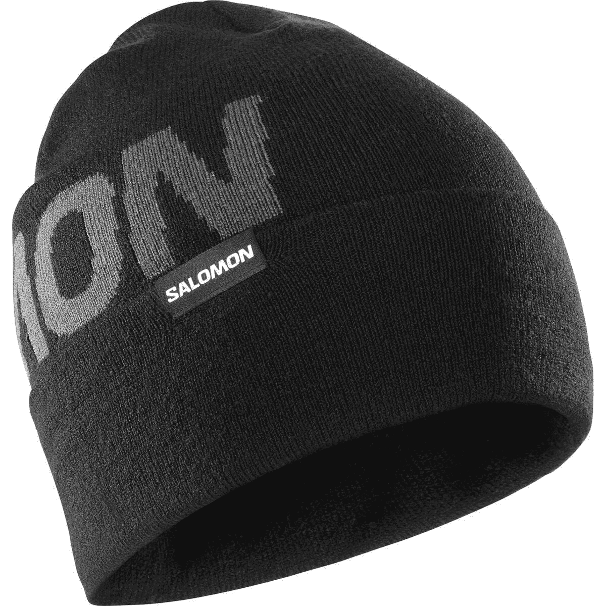 Шапка HERMITAGE BEANIE-DEEP BLACK LC2152900 SALOMON OSFA Чорний — фото 1