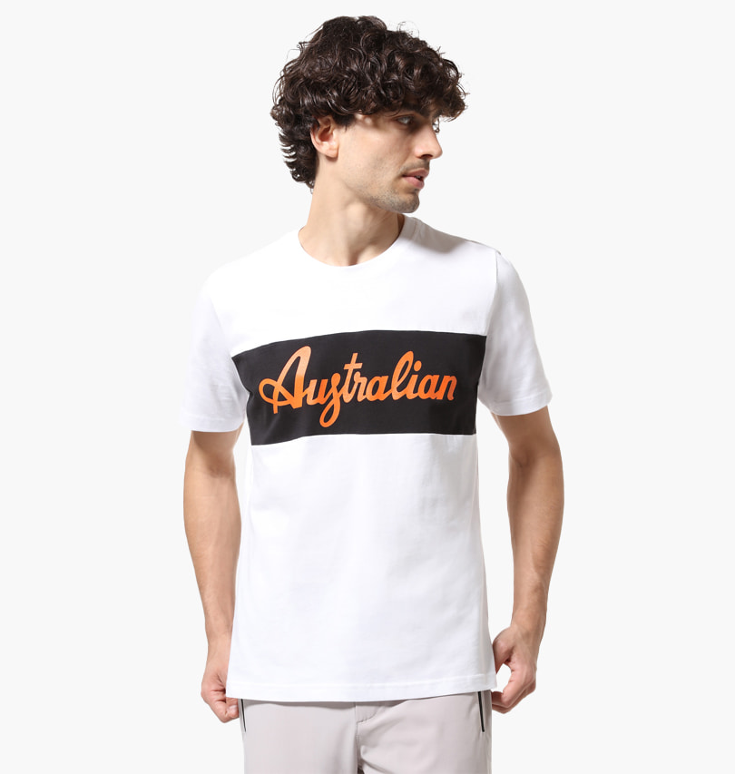 Футболка чоловіча Australian T-Shirt Logo Arancio (LSUTS0004-002B) — фото 2