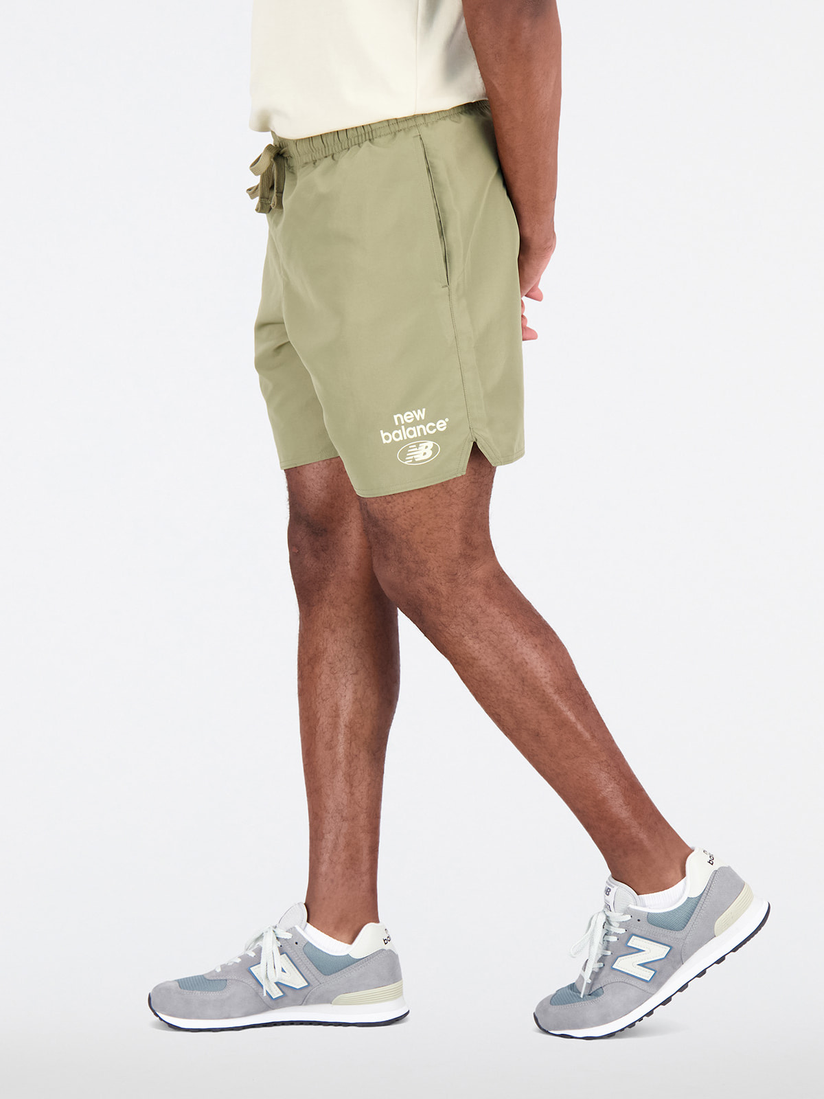 Шорти чоловічі New Balance Essentials Reimagined Woven (MS31519CGN) — фото 4