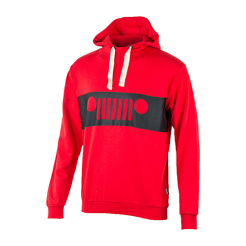 Кофта чоловіча Jeep Ooded Sweatshirt Grille Print (O102565-R699) — фото 2