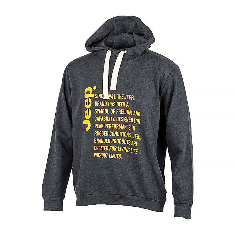 Кофта чоловіча Jeep Hooded Sweatshirt Since 1941 (O102569-J867) — фото 2