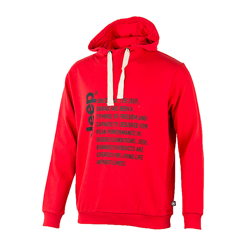 Кофта чоловіча Jeep Hooded Sweatshirt Since 1941 (O102569-R699) — фото 2