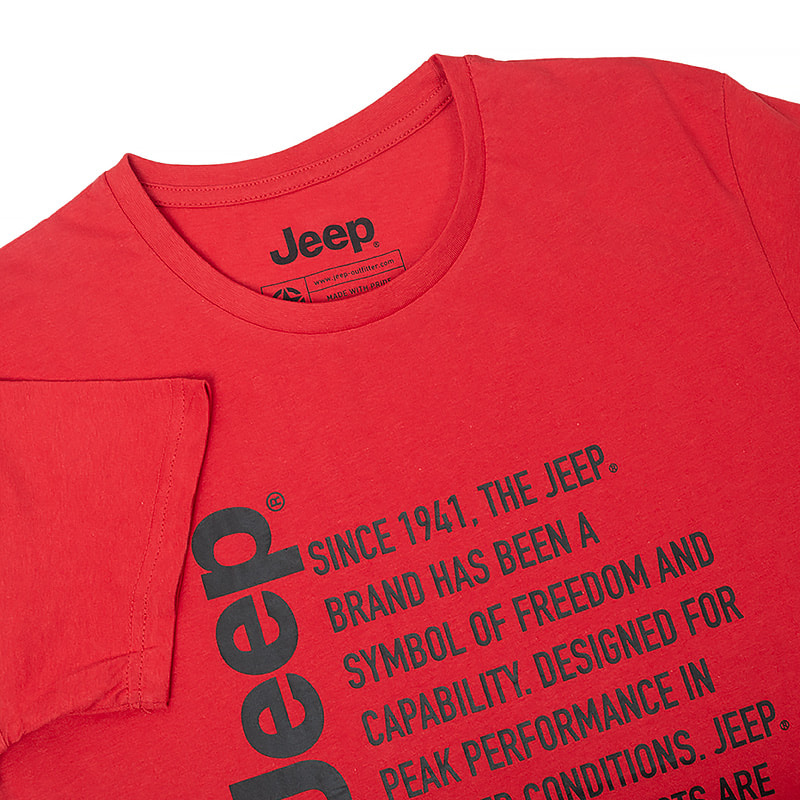 Футболка чоловіча Jeep T-Shirt Since 1941 (O102591-R699) — фото 4