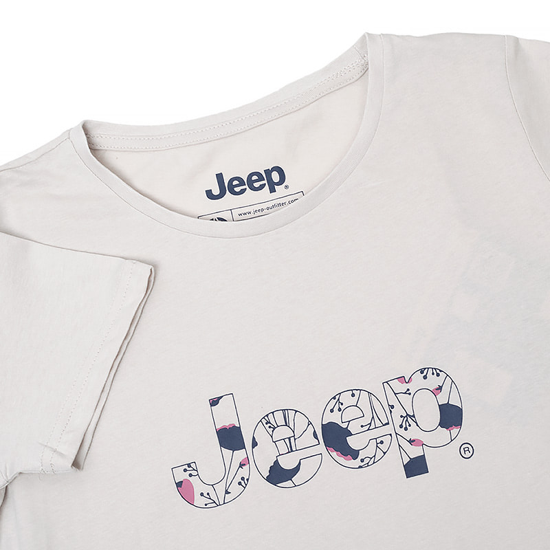 Футболка жіноча Jeep T-Shirt Botanical Print J22w (O102612-J863) — фото 4