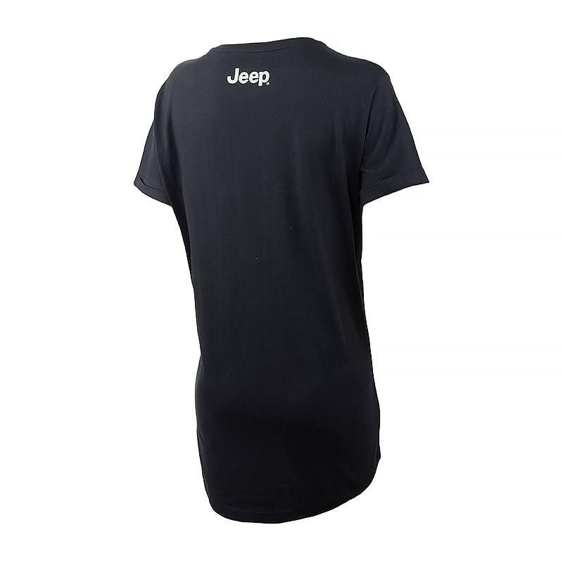 Футболка жіноча Jeep T-Shirt Oversize Star Striped Print Turn (O102613-B000) — фото 3