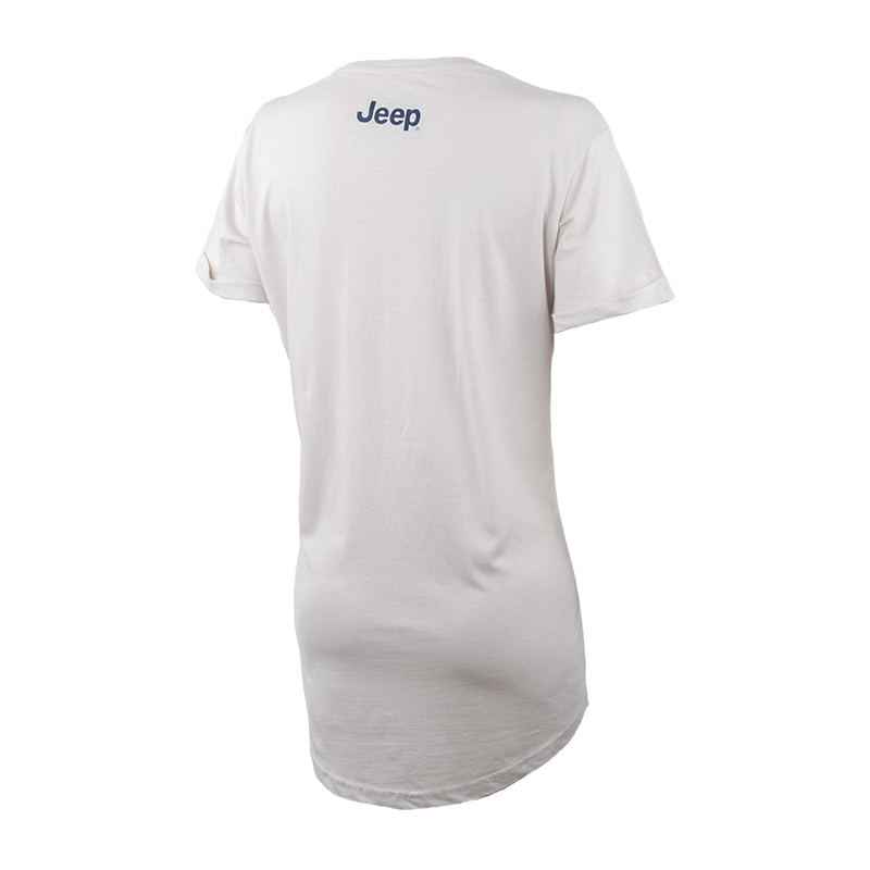 Футболка жіноча Jeep T-Shirt Oversize Star Striped Print Turn (O102613-J863) — фото 2