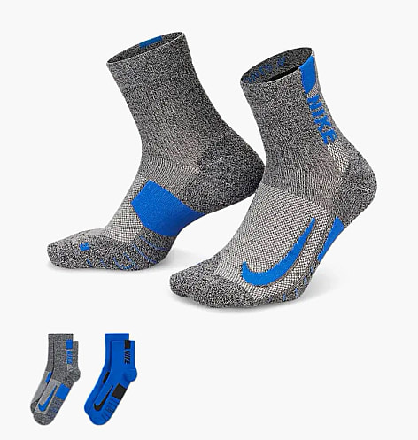 Шкарпетки Nike U Nk Mltplier Ankle 2Pr - 144 (SX7556-937) — фото 4