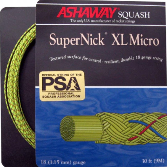 Струна Ashaway Super Nick XL Micro 1.15 yellow — фото 4