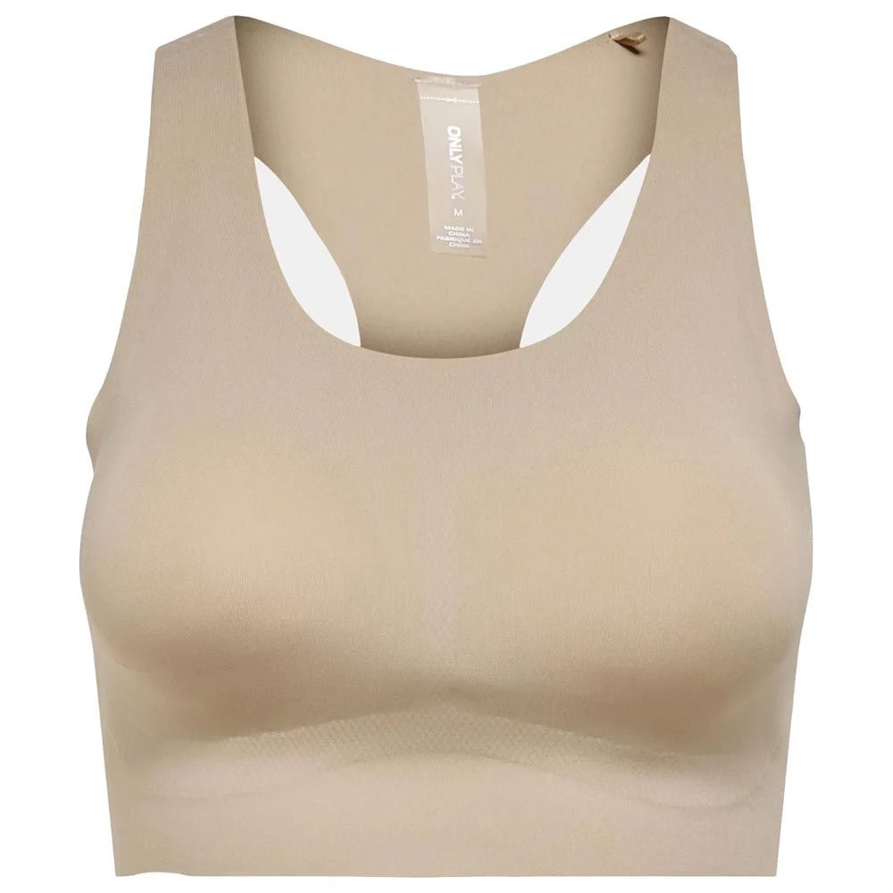 Бра ONPNEGINA SPORTS BRA 15236737-Doeskin Only Play XS Бежевий — фото 2