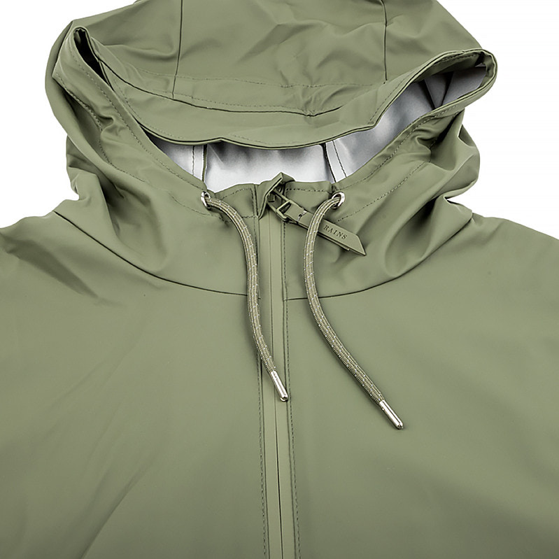 Куртка унісекс Rains Jackets Green (1837-OLIVE) — фото 3
