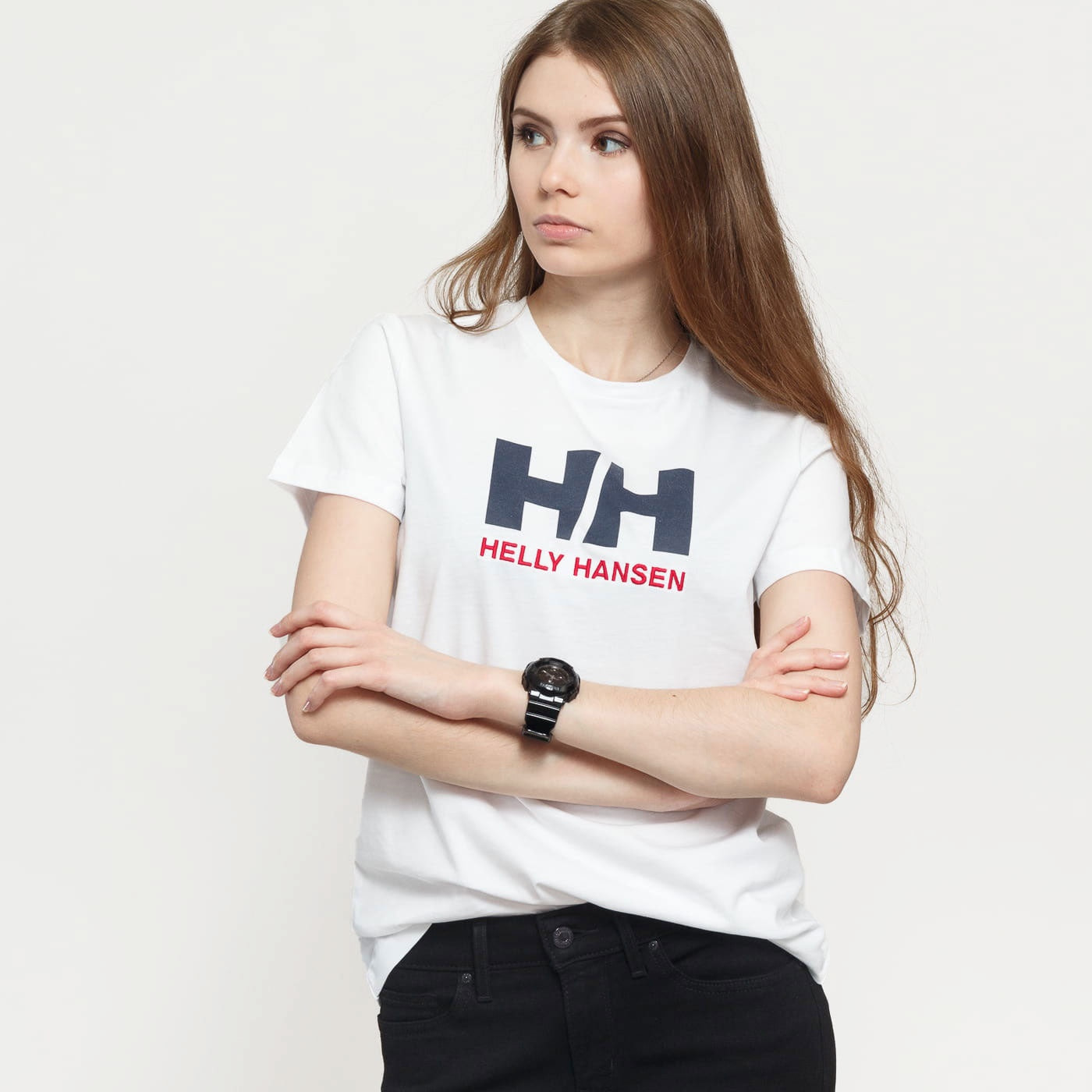Футболка жіноча Helly Hansen Hh Logo T-Shirt (34112-001) — фото 5