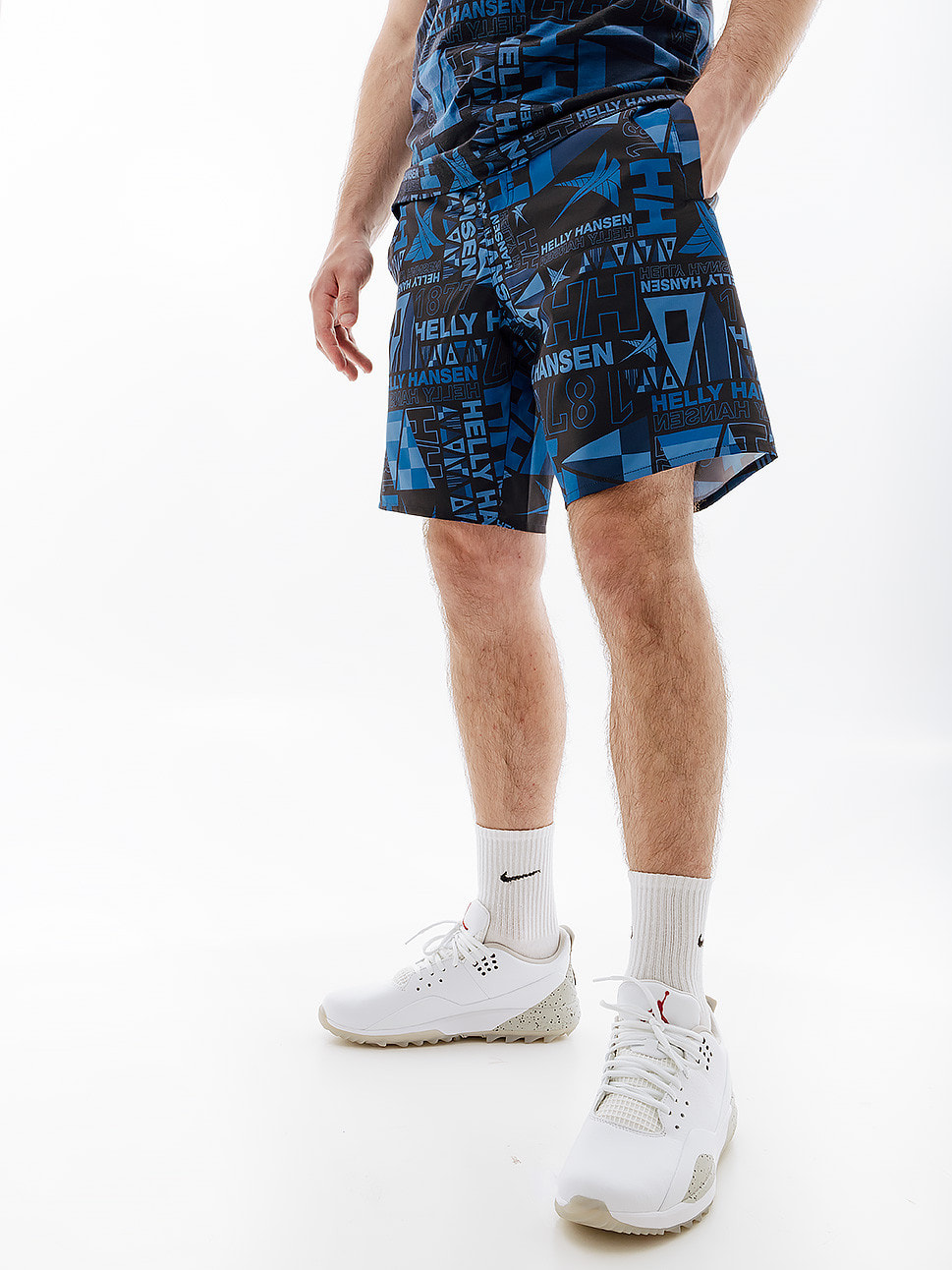 Шорти чоловічі Helly Hansen Newport Boardshorts Black/Blue (34277-585) — фото 1