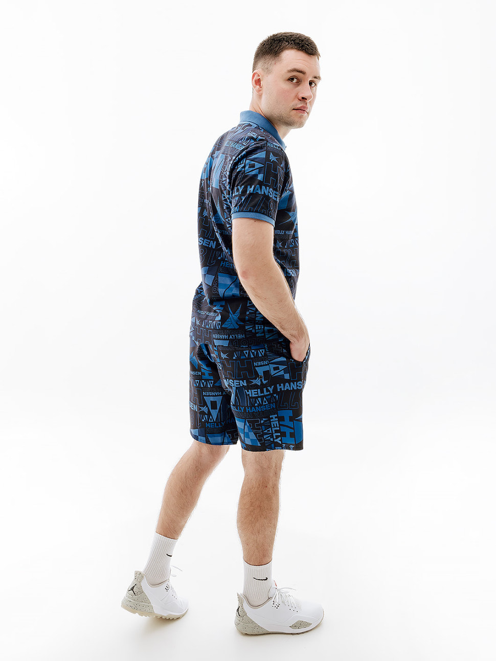 Шорти чоловічі Helly Hansen Newport Boardshorts Black/Blue (34277-585) — фото 6