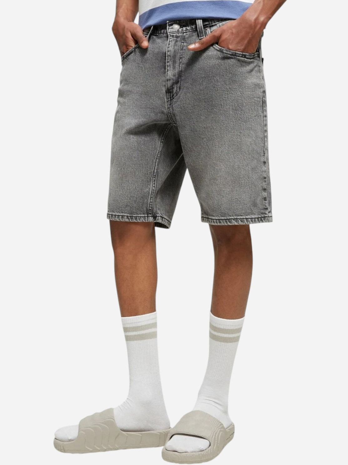 Levi's 445 shorts black — фото 1