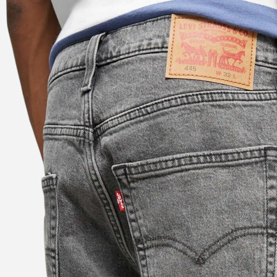 Levi's 445 shorts black — фото 5