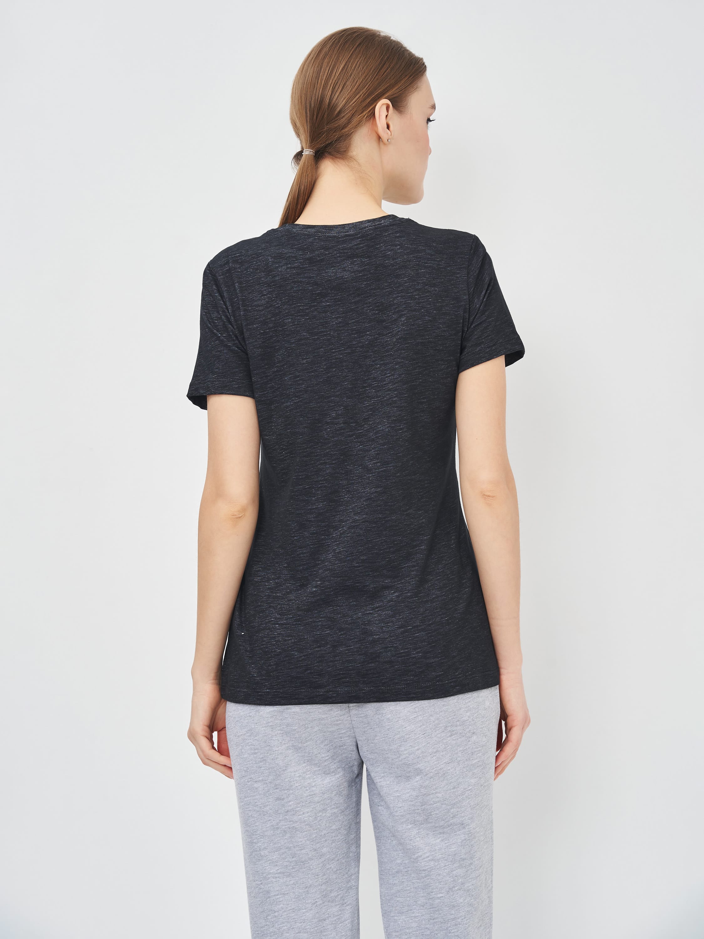 Футболка жіноча Nike W Nk Dry Tee Dfc Crew (AQ3212-010) — фото 3