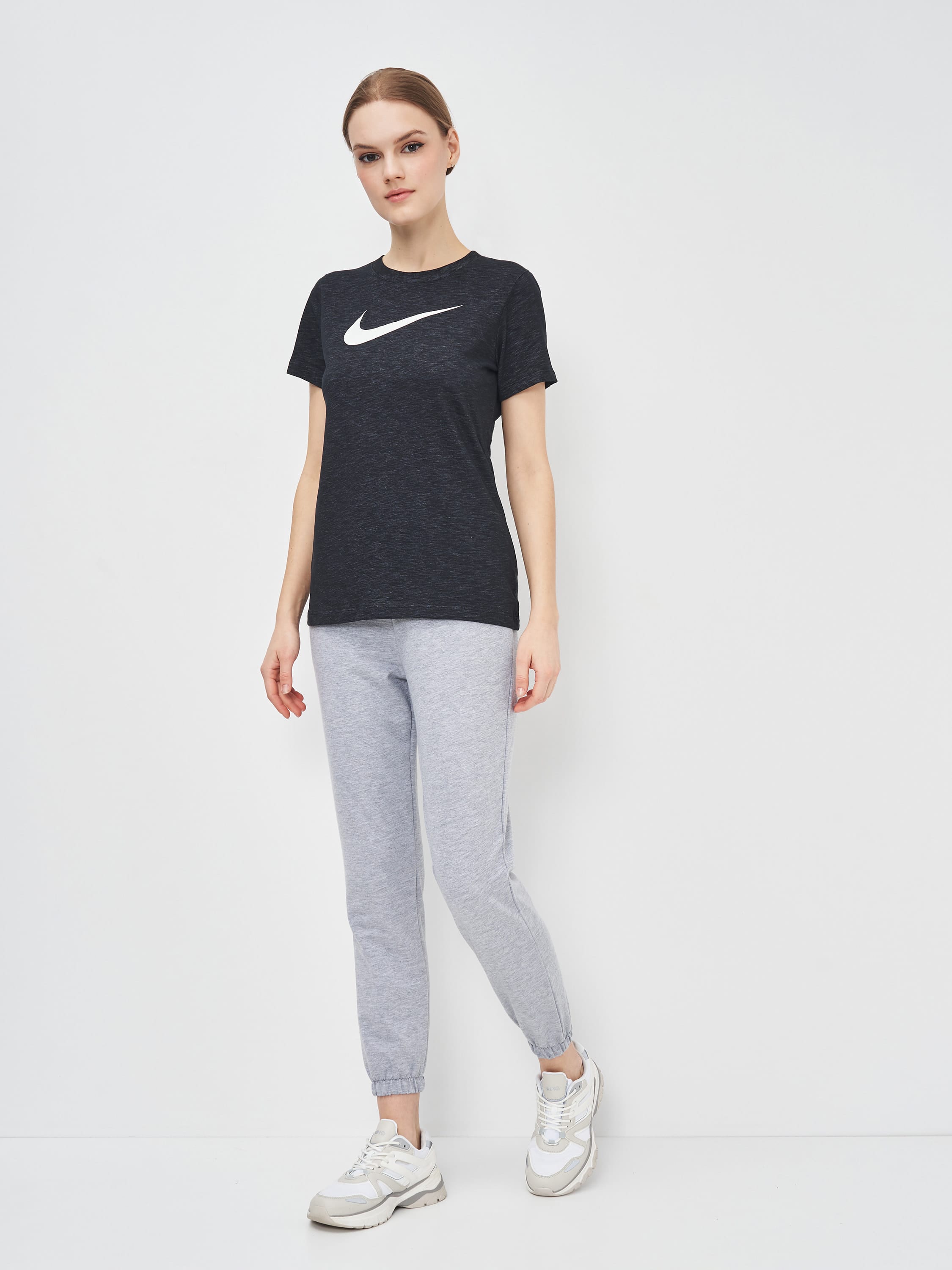 Футболка жіноча Nike W Nk Dry Tee Dfc Crew (AQ3212-010) — фото 4