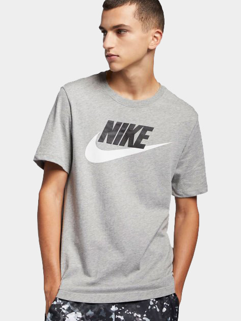 Футболка чоловіча Nike M Nsw Tee Icon Futura (AR5004-063) — фото 1