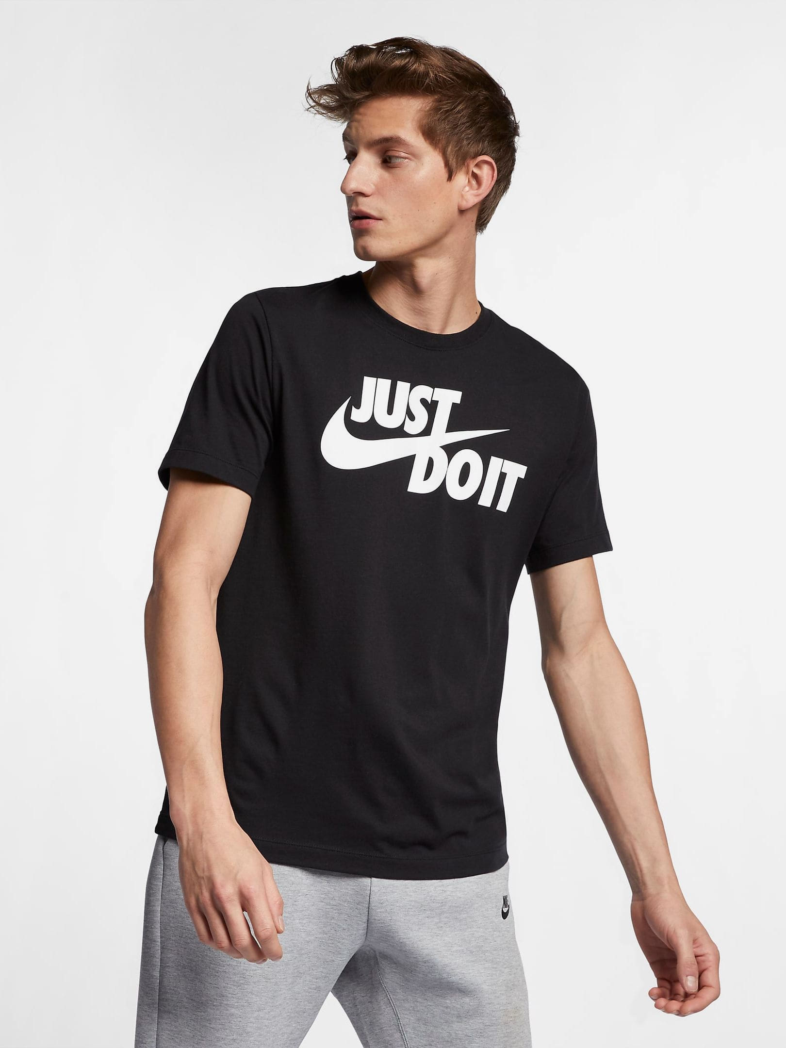 Футболка чоловіча Nike M Nsw Tee Just Do It Swoosh (AR5006-011) — фото 1