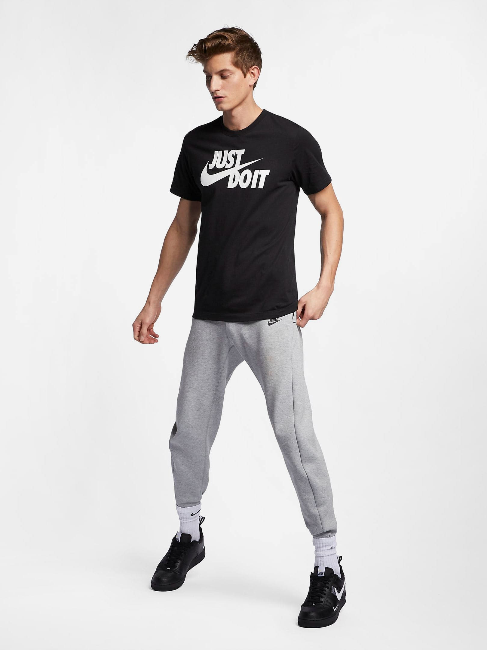 Футболка чоловіча Nike M Nsw Tee Just Do It Swoosh (AR5006-011) — фото 4