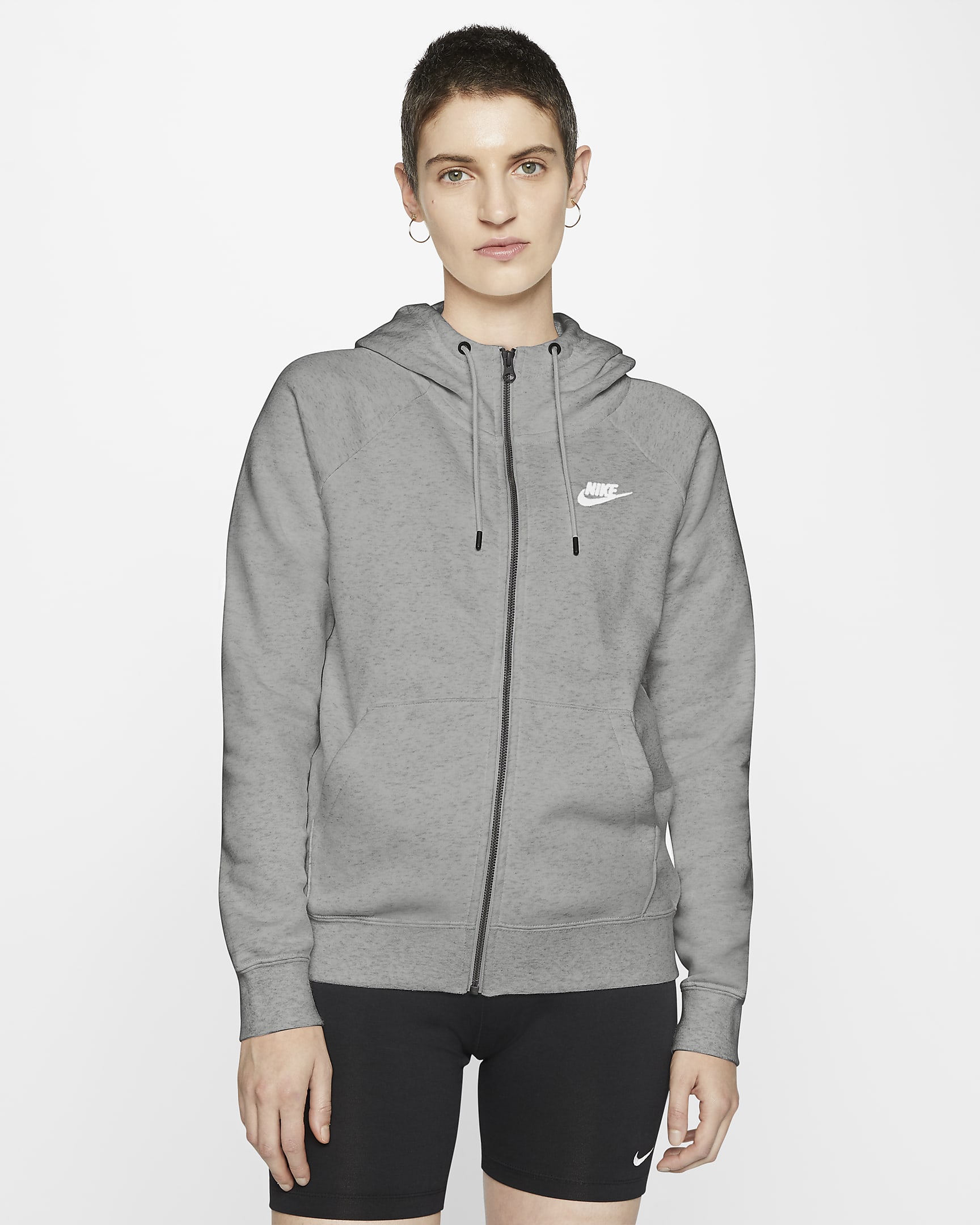 Кофта жіночі Nike W Nsw Essntl Flc Fz Hoodie (BV4122-063) — фото 3