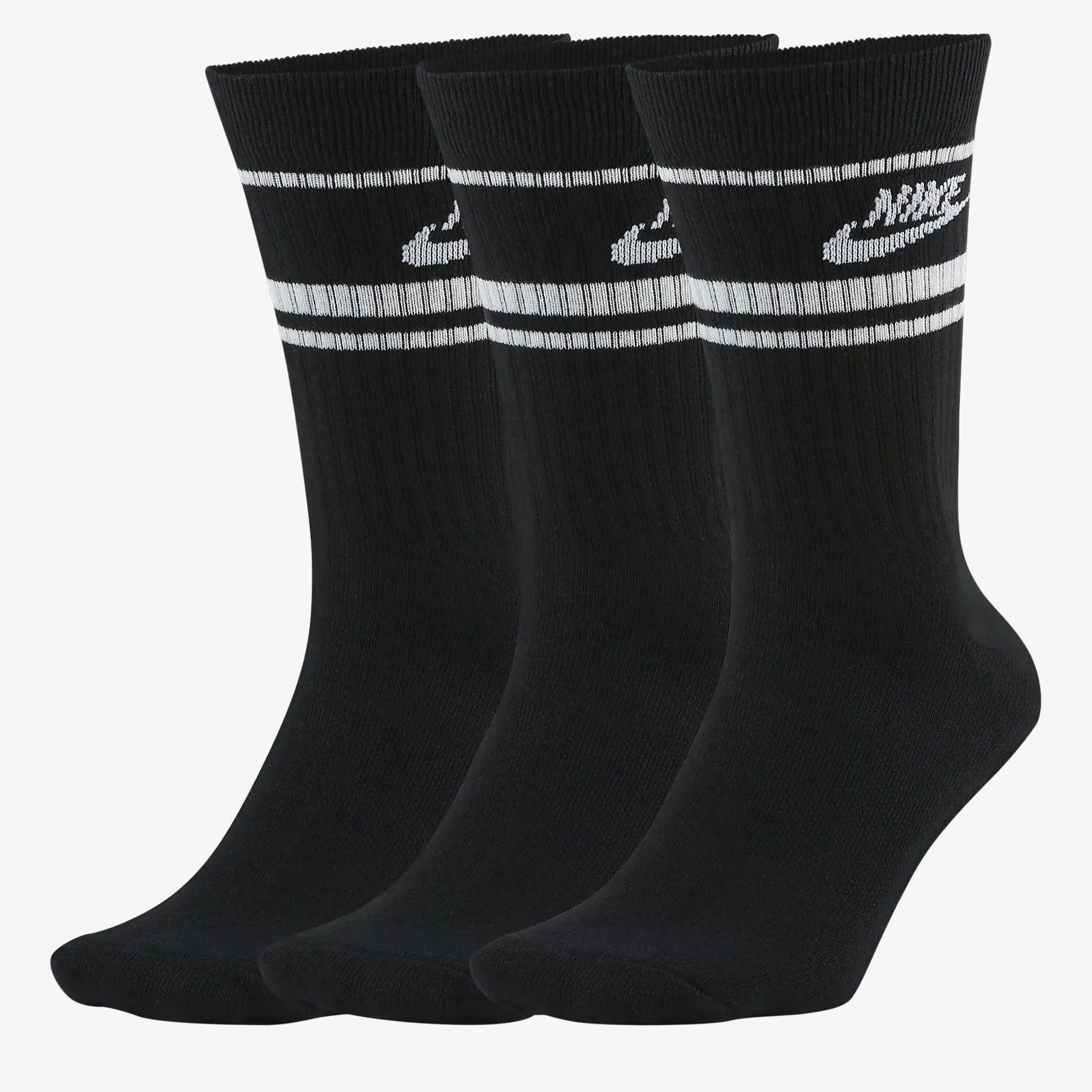Шкарпетки Nike U NK CREW NSW ESSENTIAL STRIPE 3 пари — фото 1