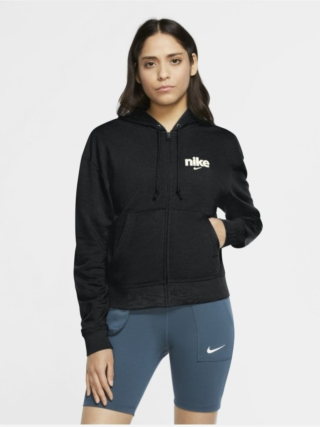 Кофта жіночі Nike Fleece Varsity Black (CU5056-010) — фото 1