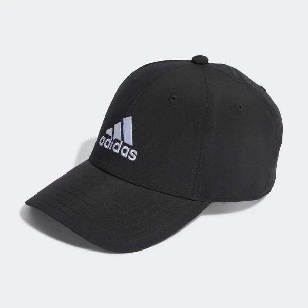 Бейсболка EMBROIDERED LOGO LIGHTWEIGHT IB3244 Adidas OSFM Чорний — фото 1