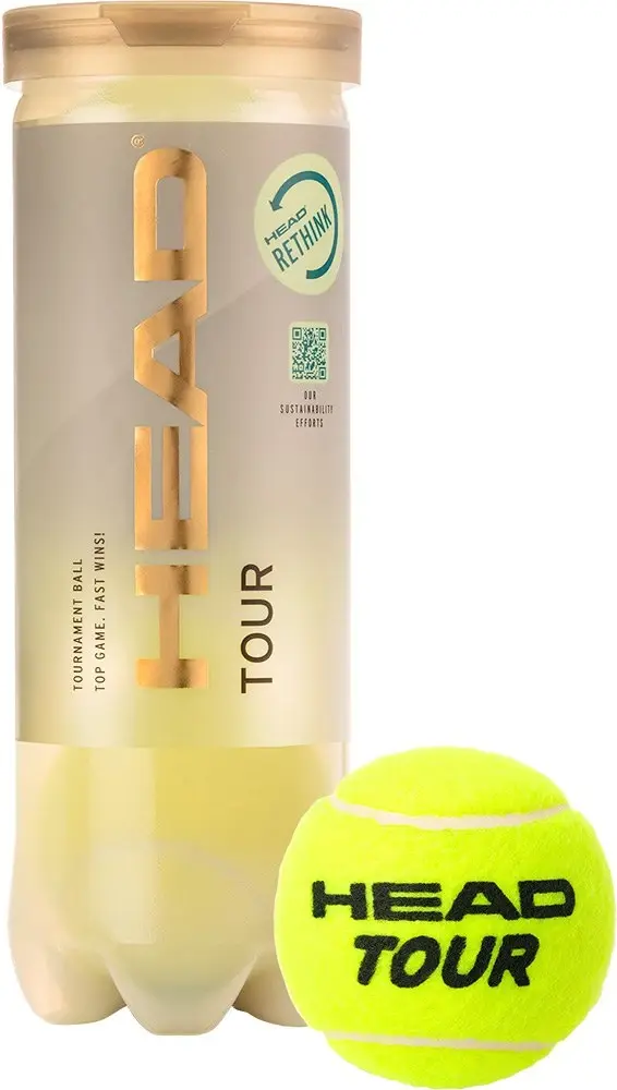 Тенісний м'яч Head Tour 3 Ball New (570-703) — фото 3